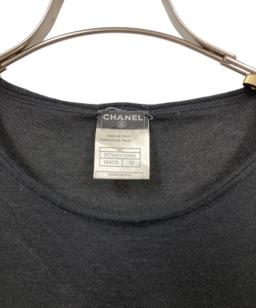 CHANEL（シャネル）CHANEL (シャネル) ニット ブラック サイズ:42の古着・服飾アイテム