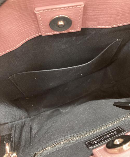 BALENCIAGA（バレンシアガ）BALENCIAGA (バレンシアガ) ショッピングトートバッグ ピンクの古着・服飾アイテム