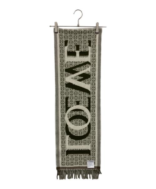LOEWE（ロエベ）LOEWE (ロエベ) ラブ ジャカード スカーフの古着・服飾アイテム