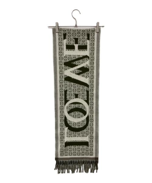 LOEWE（ロエベ）LOEWE (ロエベ) ラブ ジャカード スカーフの古着・服飾アイテム