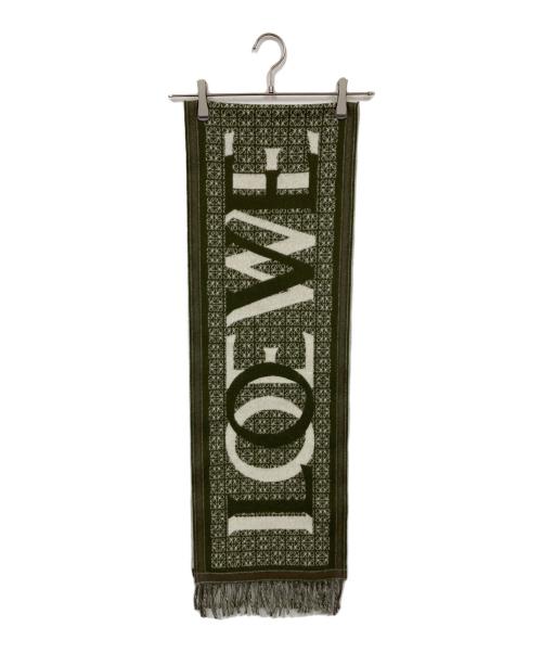LOEWE（ロエベ）LOEWE (ロエベ) ラブ ジャカード スカーフの古着・服飾アイテム