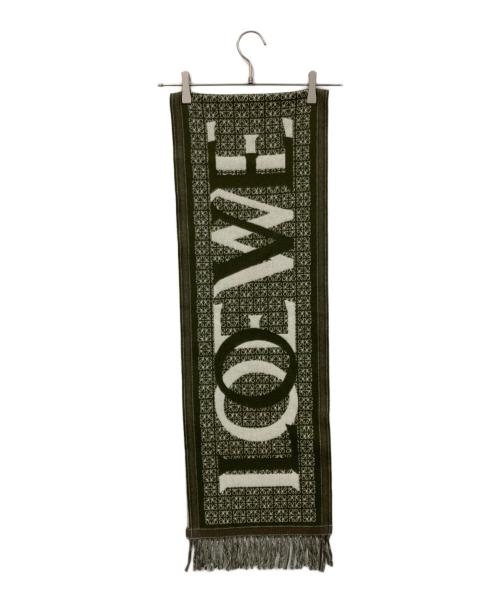 LOEWE（ロエベ）LOEWE (ロエベ) ラブ ジャカード スカーフの古着・服飾アイテム