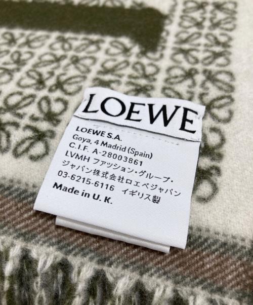 LOEWE（ロエベ）LOEWE (ロエベ) ラブ ジャカード スカーフの古着・服飾アイテム