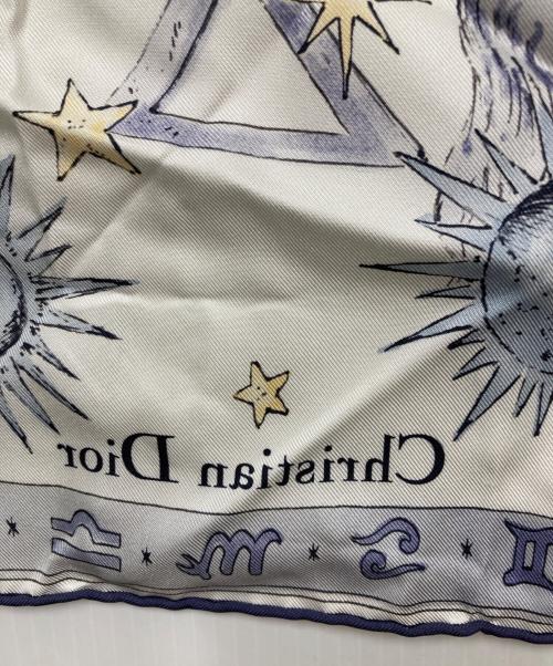 Christian Dior（クリスチャン ディオール）Christian Dior (クリスチャン ディオール) スカーフ ホワイトの古着・服飾アイテム