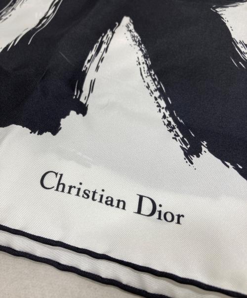 Christian Dior（クリスチャン ディオール）Christian Dior (クリスチャン ディオール) MISS DIORスカーフ ホワイトの古着・服飾アイテム