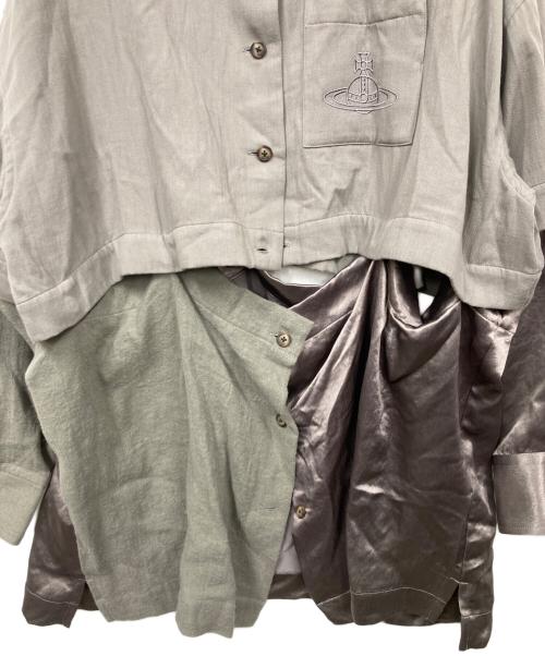 Vivienne Westwood RED LABEL（ヴィヴィアンウエストウッドレッドレーベル）Vivienne Westwood RED LABEL (ヴィヴィアンウエストウッドレッドレーベル) シャツ ブラウン サイズ:00の古着・服飾アイテム