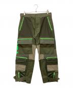 AMIRIアミリ）の古着「PARACHUTE PANTS」｜グリーン
