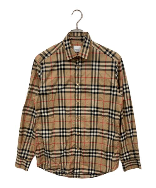 BURBERRY（バーバリー）BURBERRY (バーバリー) ノバチェックシャツ ベージュ サイズ:Sの古着・服飾アイテム
