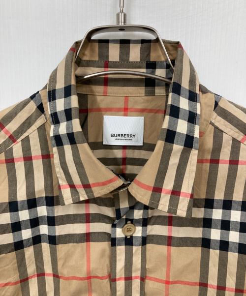 BURBERRY（バーバリー）BURBERRY (バーバリー) ノバチェックシャツ ベージュ サイズ:Sの古着・服飾アイテム