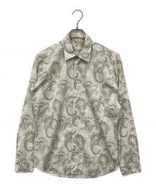 ETRO（エトロ）の古着「ペイズリーシャツ」｜ベージュ