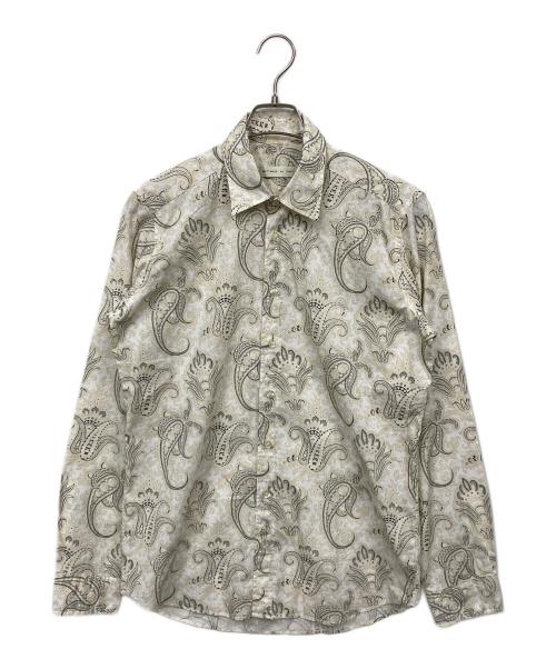 ETRO（エトロ）ETRO (エトロ) ペイズリーシャツ ベージュ サイズ:Mの古着・服飾アイテム
