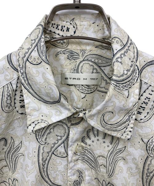 ETRO（エトロ）ETRO (エトロ) ペイズリーシャツ ベージュ サイズ:Mの古着・服飾アイテム