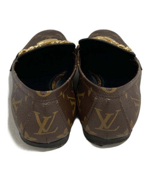 LOUIS VUITTON（ルイ ヴィトン）LOUIS VUITTON (ルイ ヴィトン) モノグラムローファー ブラウン サイズ:37の古着・服飾アイテム