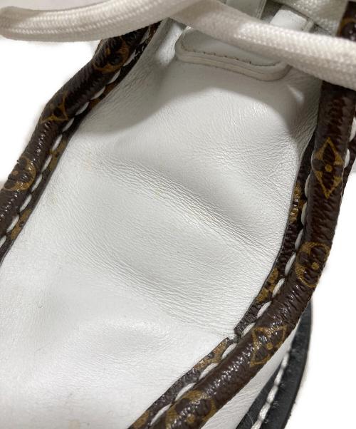 LOUIS VUITTON（ルイ ヴィトン）LOUIS VUITTON (ルイ ヴィトン) LVボブールラインダービー ホワイト サイズ:36 1/2の古着・服飾アイテム