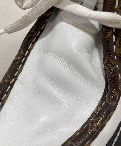 LOUIS VUITTON（ルイ ヴィトン）LOUIS VUITTON (ルイ ヴィトン) LVボブールラインダービー ホワイト サイズ:36 1/2の古着・服飾アイテム