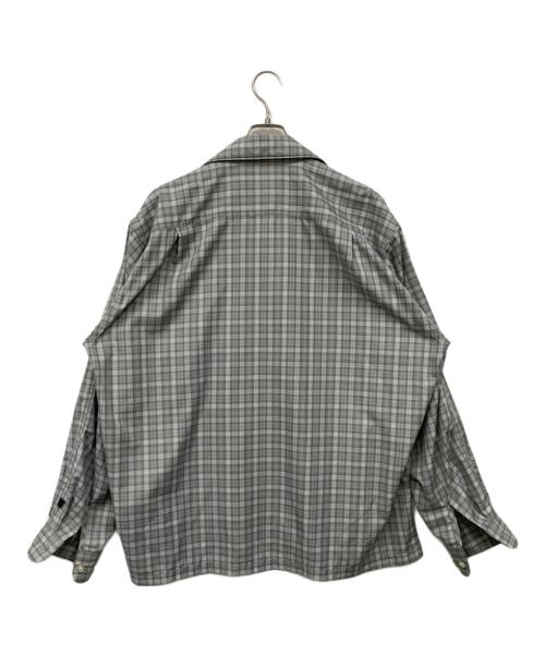 DAIWA PIER39（ダイワ ピア39）DAIWA PIER39 (ダイワ ピア39) TECH SPORTS OPEN COLLAR SHIRT L/S グレー サイズ:Mの古着・服飾アイテム