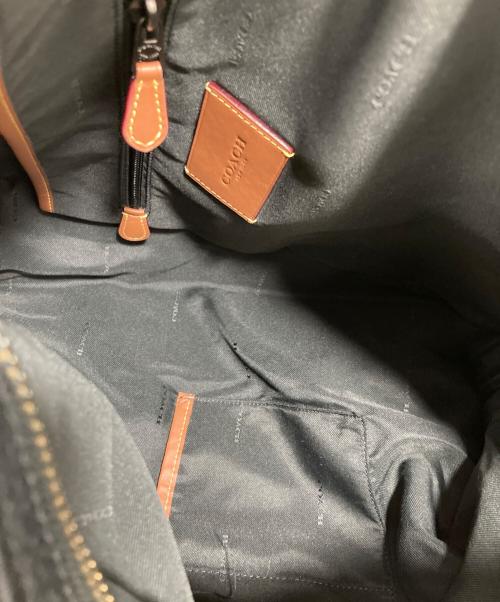 COACH（コーチ）COACH (コーチ) ベック ロール トップ バックパック ブラックの古着・服飾アイテム