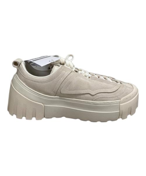 Onitsuka Tiger（オニツカタイガー）Onitsuka Tiger (オニツカタイガー) CHUNKY RUNNER LO アイボリー サイズ:27 未使用品の古着・服飾アイテム