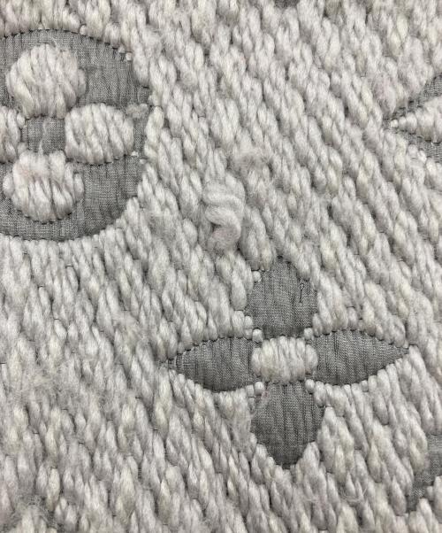 LOUIS VUITTON（ルイ ヴィトン）LOUIS VUITTON (ルイ ヴィトン) エシャルプ・ロゴマニア グリペルル グレーの古着・服飾アイテム