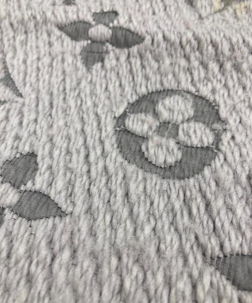 LOUIS VUITTON（ルイ ヴィトン）LOUIS VUITTON (ルイ ヴィトン) エシャルプ・ロゴマニア グリペルル グレーの古着・服飾アイテム