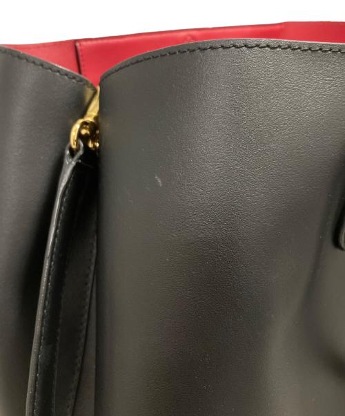 LAUREN RALPH LAUREN（ローレン ラルフ ローレン）LAUREN RALPH LAUREN (ローレン ラルフ ローレン) 2WAYショルダーバッグ ブラックの古着・服飾アイテム
