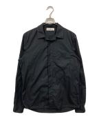 STONE ISLANDストーンアイランド）の古着「アームロゴロングスリーブシャツ」｜ブラック