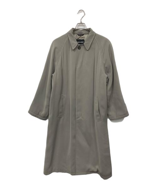 GIORGIO ARMANI（ジョルジオアルマーニ）GIORGIO ARMANI (ジョルジオアルマーニ) ステンカラーコート グレー サイズ:46の古着・服飾アイテム