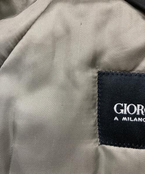 GIORGIO ARMANI（ジョルジオアルマーニ）GIORGIO ARMANI (ジョルジオアルマーニ) ステンカラーコート グレー サイズ:46の古着・服飾アイテム