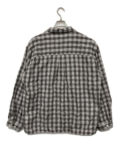 nanamica（ナナミカ）nanamica (ナナミカ) 長袖シャツ グレー サイズ:Ｍの古着・服飾アイテム