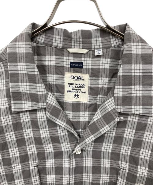 nanamica（ナナミカ）nanamica (ナナミカ) 長袖シャツ グレー サイズ:Ｍの古着・服飾アイテム