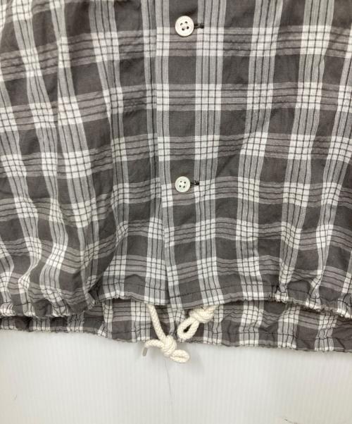 nanamica（ナナミカ）nanamica (ナナミカ) 長袖シャツ グレー サイズ:Ｍの古着・服飾アイテム