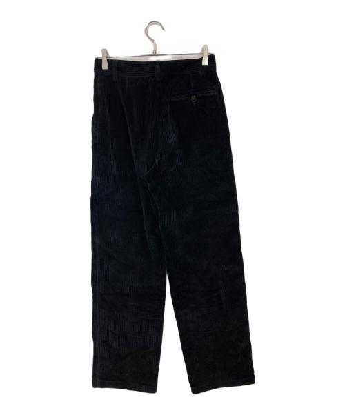 DRIES VAN NOTEN（ドリスヴァンノッテン）DRIES VAN NOTEN (ドリスヴァンノッテン) コーデュロイパンツ ブラック サイズ:34の古着・服飾アイテム