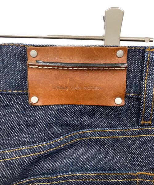 DRIES VAN NOTEN（ドリスヴァンノッテン）DRIES VAN NOTEN (ドリスヴァンノッテン) ジップフライデニムパンツ インディゴ サイズ:32の古着・服飾アイテム