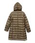 中古・古着 WEEKEND Max Mara (ウィークエンド マックスマーラ) リバーシブルダウンコート ベージュ サイズ:S：13000円