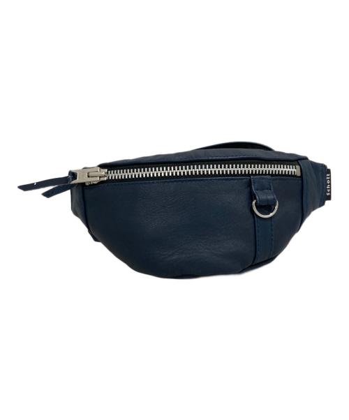 Schott（ショット）Schott (ショット) LEATHER SMALL BODY BAG ネイビーの古着・服飾アイテム