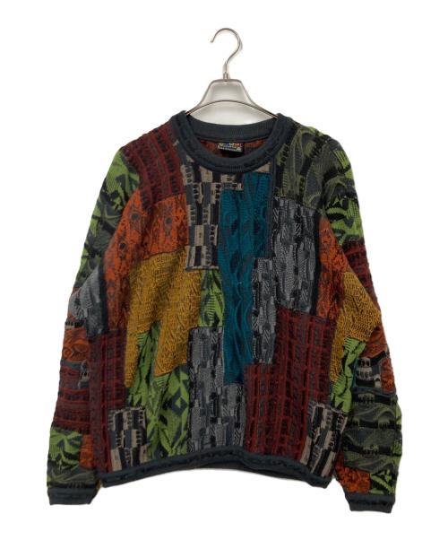 Coogi（クージー）Coogi (クージー) ニット ブラック サイズ:Lの古着・服飾アイテム