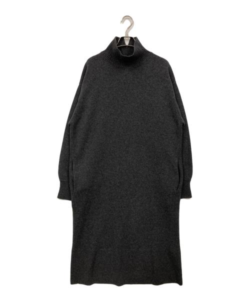 BLAMINK（ブラミンク）BLAMINK (ブラミンク) ニットワンピース グレー サイズ:36の古着・服飾アイテム