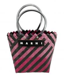 MARNI（マルニ）の古着「カゴバッグ」｜パープル