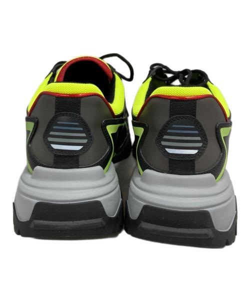 VALENTINO（ヴァレンティノ）VALENTINO (ヴァレンティノ) クライマーズ レザーストラップ メッシュスニーカー ブラック サイズ:43の古着・服飾アイテム