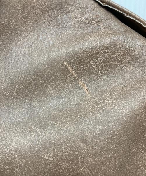 USED（ユーズド）USED (ユーズド) A-2フライトジャケット ブラウン サイズ:42の古着・服飾アイテム