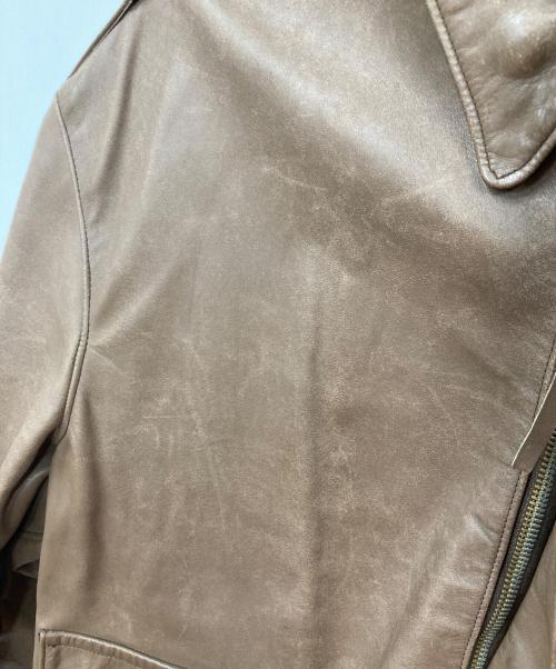 USED（ユーズド）USED (ユーズド) A-2フライトジャケット ブラウン サイズ:42の古着・服飾アイテム
