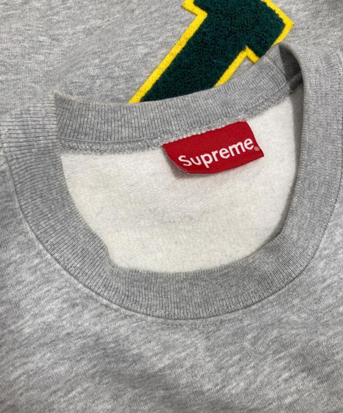 SUPREME（シュプリーム）Supreme (シュプリーム) Big Arc Crewneck グレー サイズ:Mediumの古着・服飾アイテム