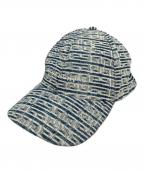 GIVENCHYジバンシィ）の古着「4G cap in 4G denim キャップ」｜スカイブルー