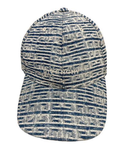 GIVENCHY（ジバンシィ）GIVENCHY (ジバンシィ) 4G cap in 4G denim キャップ スカイブルーの古着・服飾アイテム