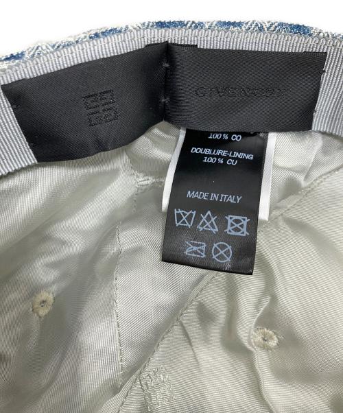 GIVENCHY（ジバンシィ）GIVENCHY (ジバンシィ) 4G cap in 4G denim キャップ スカイブルーの古着・服飾アイテム