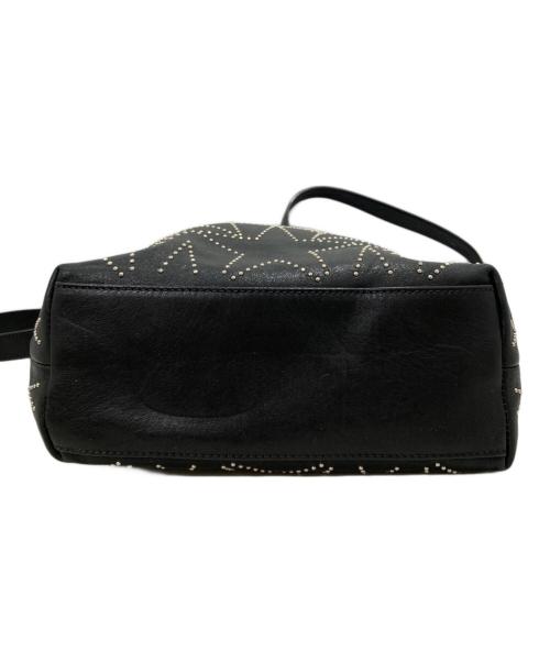 JIMMY CHOO（ジミーチュウ）JIMMY CHOO (ジミーチュウ) Sofia N/S スタースタッズ レザー2wayバッグ ブラックの古着・服飾アイテム