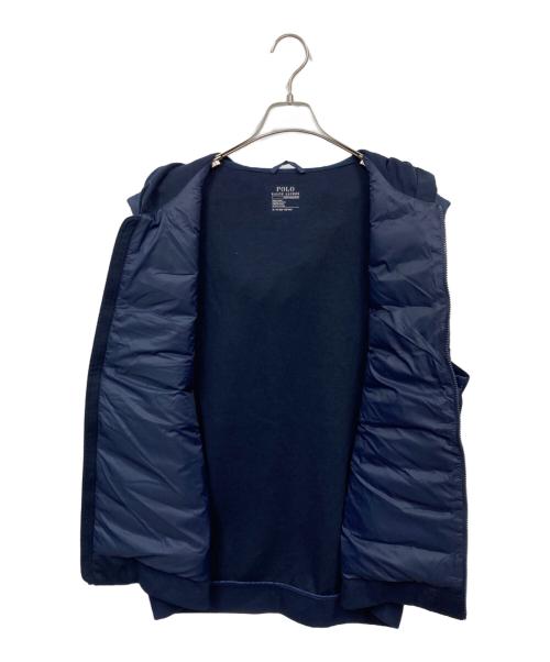 POLO RALPH LAUREN（ポロ・ラルフローレン）POLO RALPH LAUREN (ポロ・ラルフローレン) ダウンベスト ネイビー サイズ:XLの古着・服飾アイテム
