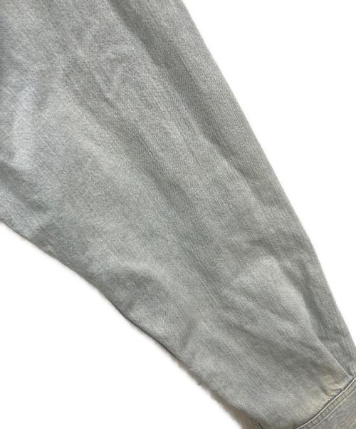 BALENCIAGA（バレンシアガ）BALENCIAGA (バレンシアガ) Shoulder Logo Denim Shirt インディゴ サイズ:38の古着・服飾アイテム