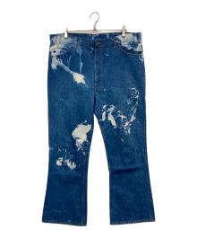 LEVI'S（リーバイス）の古着「646フレアブリーチデニムパンツ」｜インディゴ