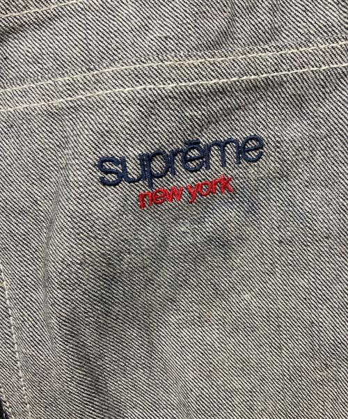 SUPREME（シュプリーム）Supreme (シュプリーム) Paneled Stripe Baggy Jean インディゴ サイズ:34の古着・服飾アイテム
